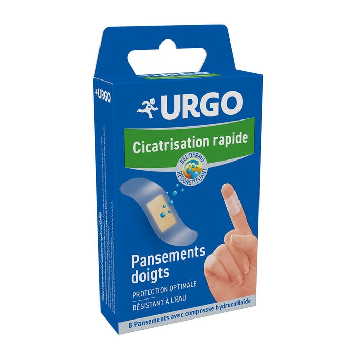 Rapid Healing Finger 8 Plasters Urgo