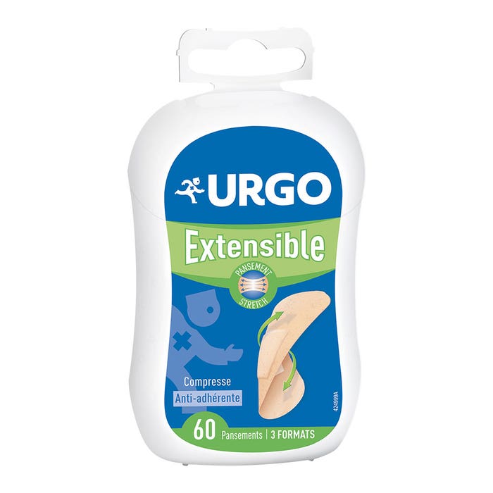 Urgo Extensible Urgo Extensible 60 Strips 3 Sizes - Easypara