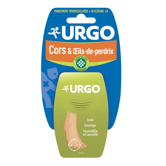 Partridge Eye Urgo Corn And Partridge Eye Treatment 5 Gel Plasters - Easypara