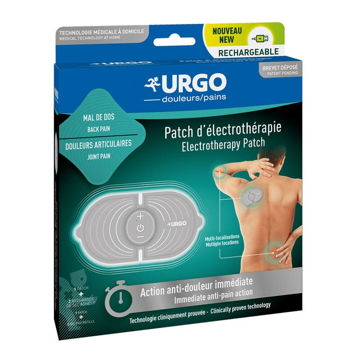 Rechargeable Electrotherapy Patch Urgo