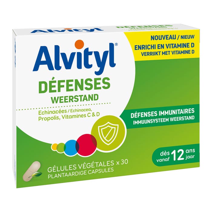 Defenses X 30 Tablets With Propolis Alvityl