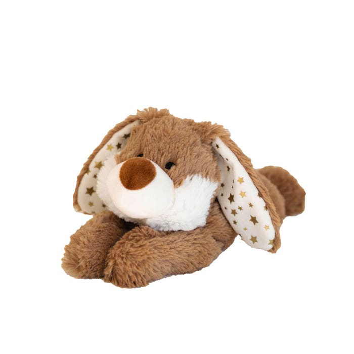 Cozy Stuffed Animal Brown Rabbit Warmies Soframar