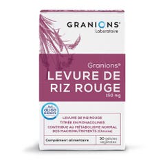 Granions Red Rice Yeast 60 Capsules 30 Gelules