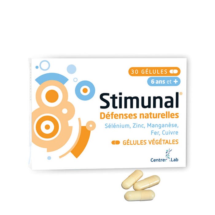 Immune defences 30 capsules Stimunal Centre Lab