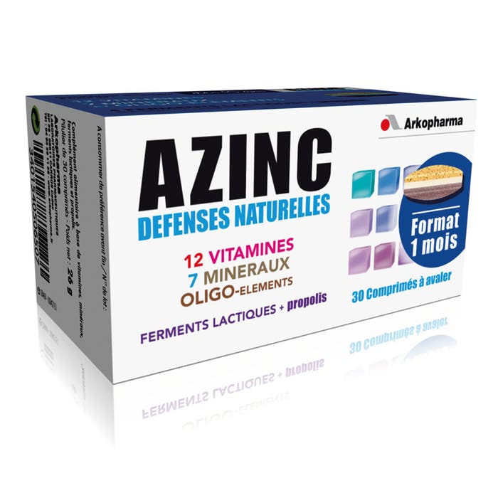 Arkopharma Azinc Probiotics Adults 30 Tablets