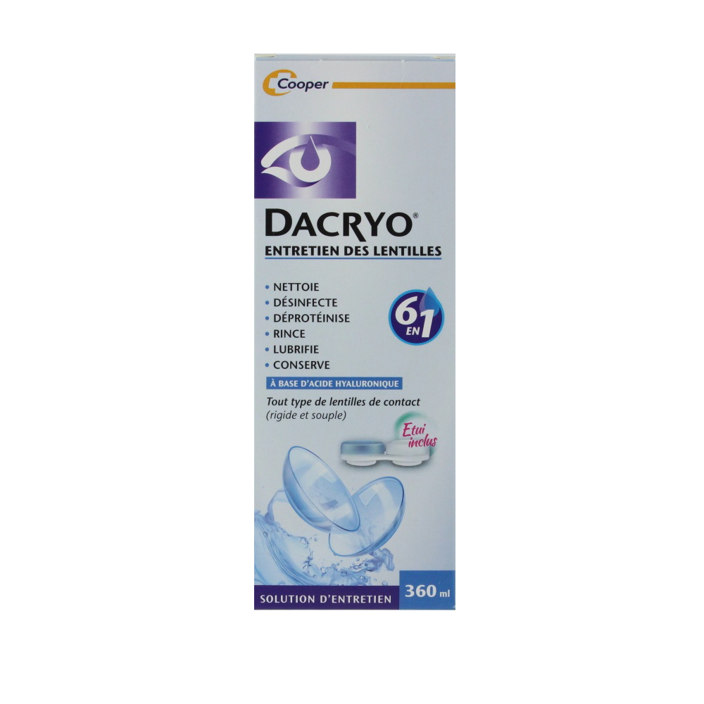Dacryo Dacryo lens care 360ml
