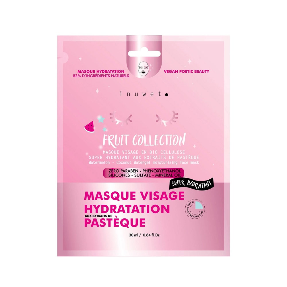 Inuwet Fruit Collection Face Masks 30ml