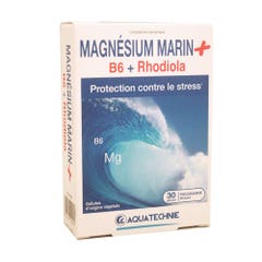 Biotechnie Marine Magnesium + B6 + Rhodiola x30 Gelules