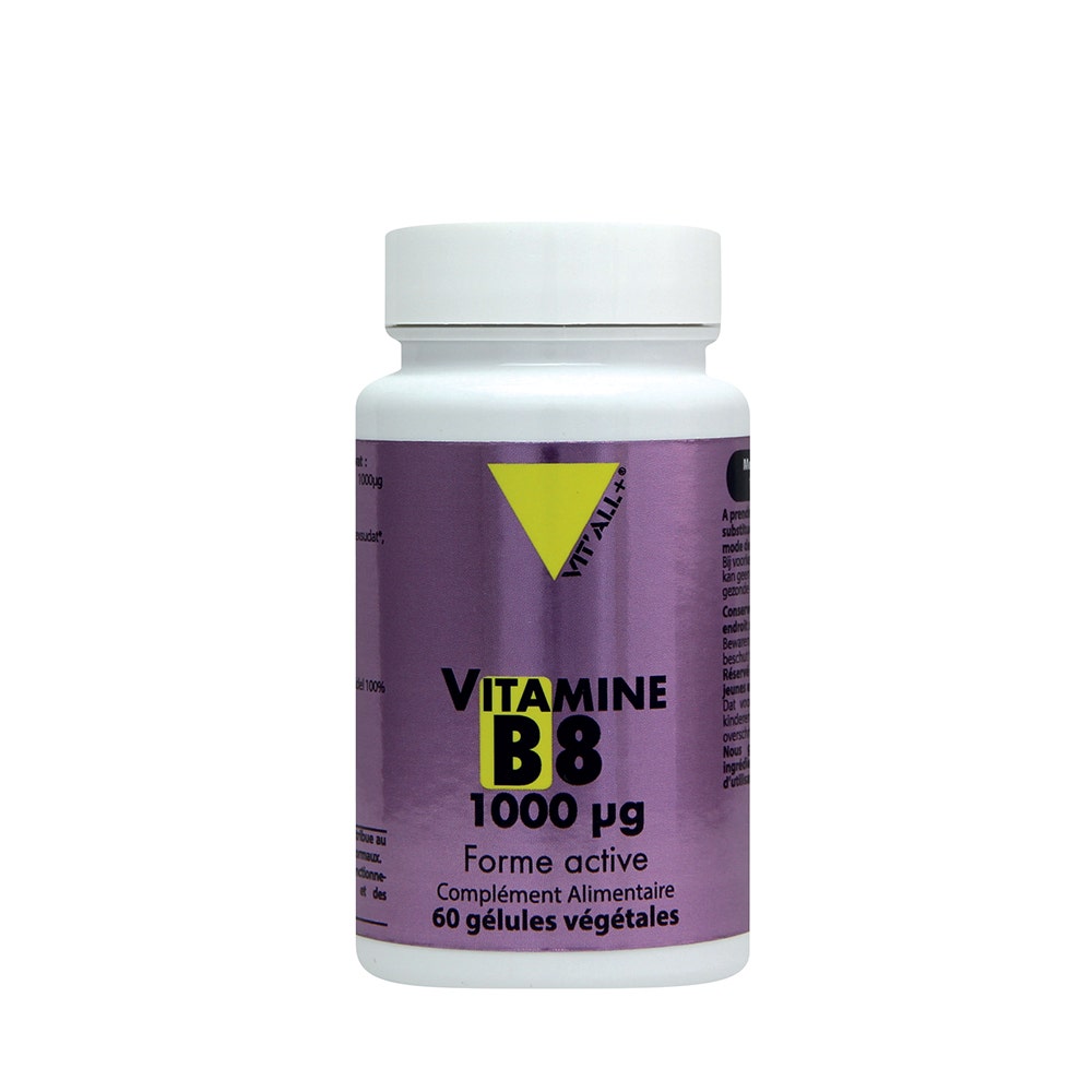 Vit'All+ VITAMIN B8 - 1000µg 60 capsules