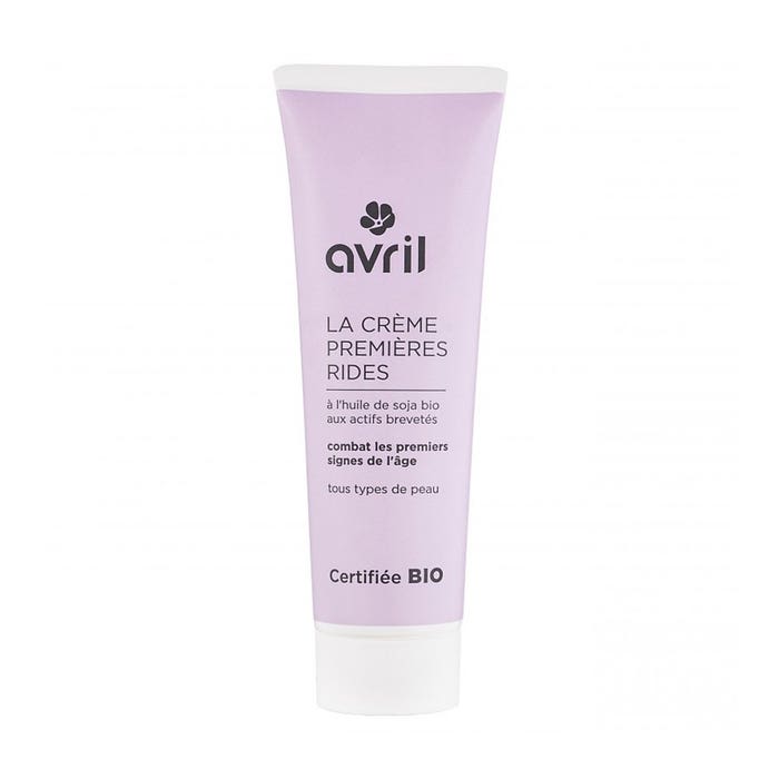 First wrinkles cream with organic rose floral water 40ml Avril