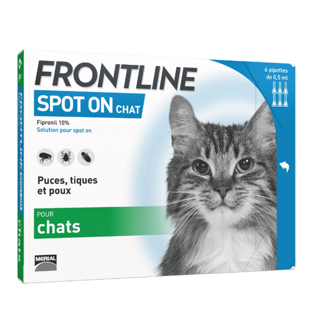Frontline combo sales spot on cat