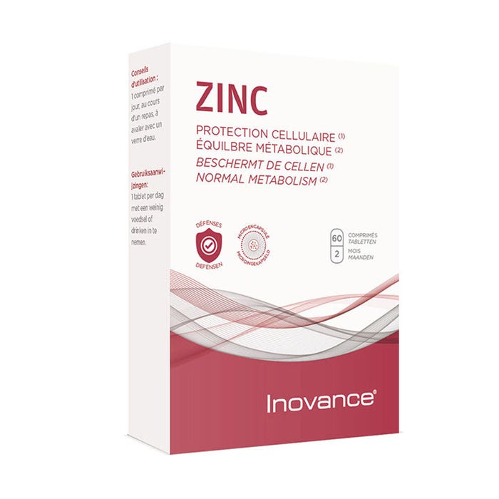 Zinc 60 comprimés Inovance Inovance
