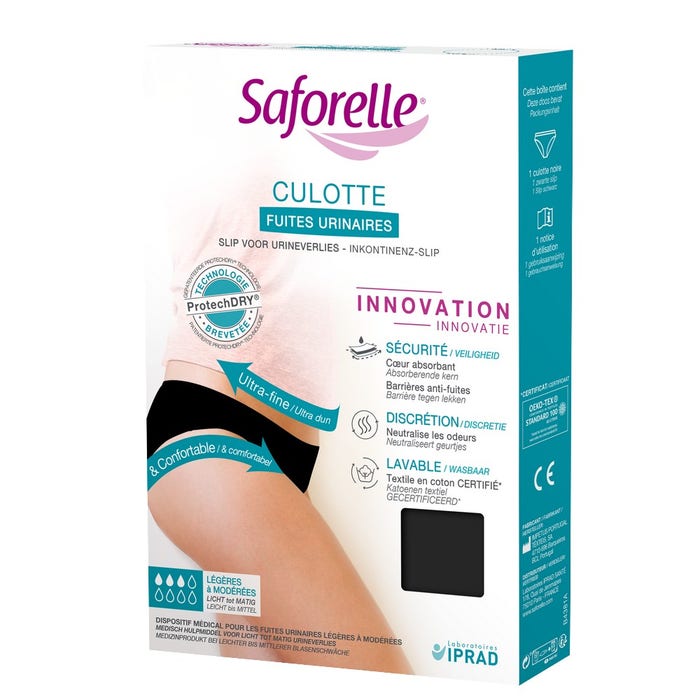 Saforelle Bladder weakness pants mild to moderate