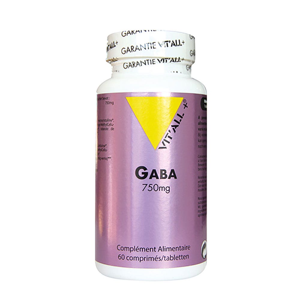 Vit'All+ GABA 750 mg 60 tablets