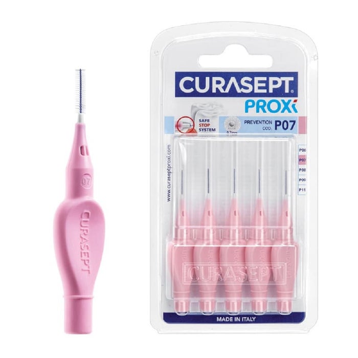 Proxi P07 Rose interdental brushes x5 Curasept
