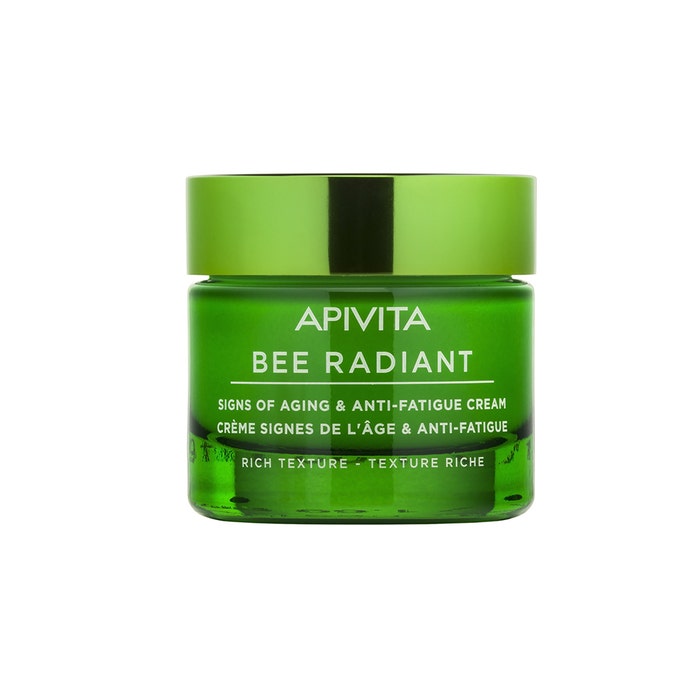 Apivita Bee Radiant Anti-Aging Anti-Fatigue Cream Texture Riche 50ml