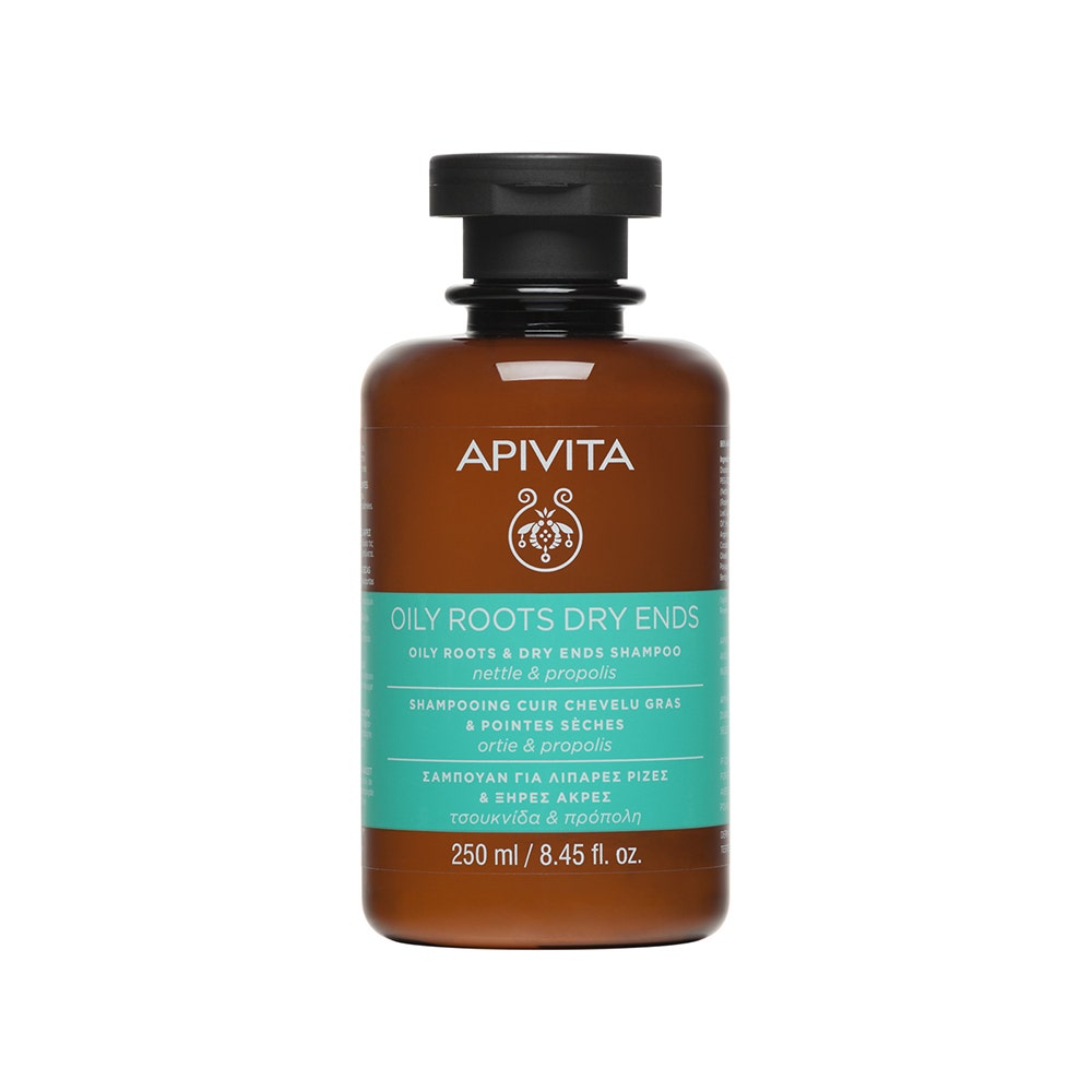 Apivita Shampoo Oily Roots and Dry Ends 250ml