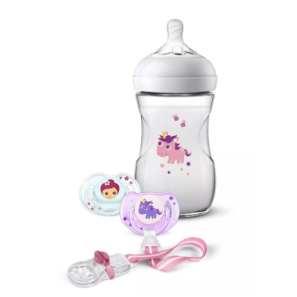 Avent Natural Response Dummy and dummy clip Kit