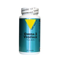Vit'All+ + Omega 3 Vegetables Linseed Oil X 60 Capsules 60 Capsules