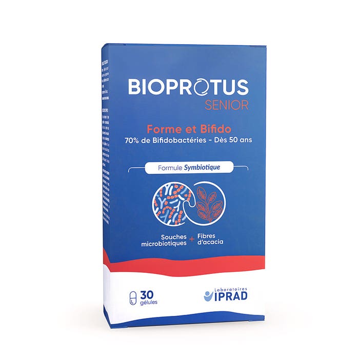 Iprad Probiotics Bioprotus Senior Forme et Bifido 30 capsules