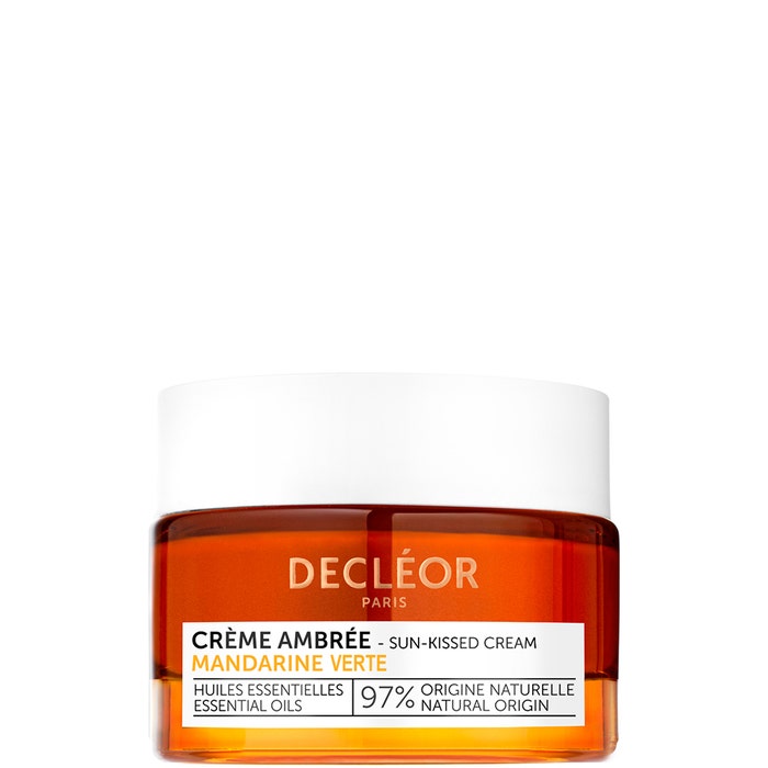 Tinted Amber face cream with hyaluronic acid 50ML Mandarine Verte Decléor