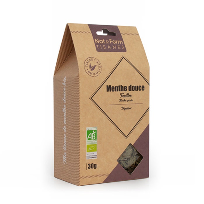 Nat&Form Organic Sweet Leaf Mint Herbal Tea 30g