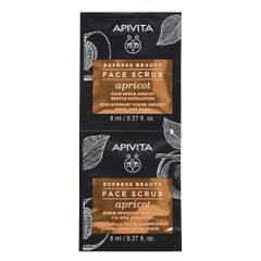 Apivita Apricot Gentle Exfoliation Face Scrub 2x8ml