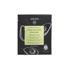 Apivita Express Beauty Soothing Avocado Hydrating Cloth Face Mask 10ml