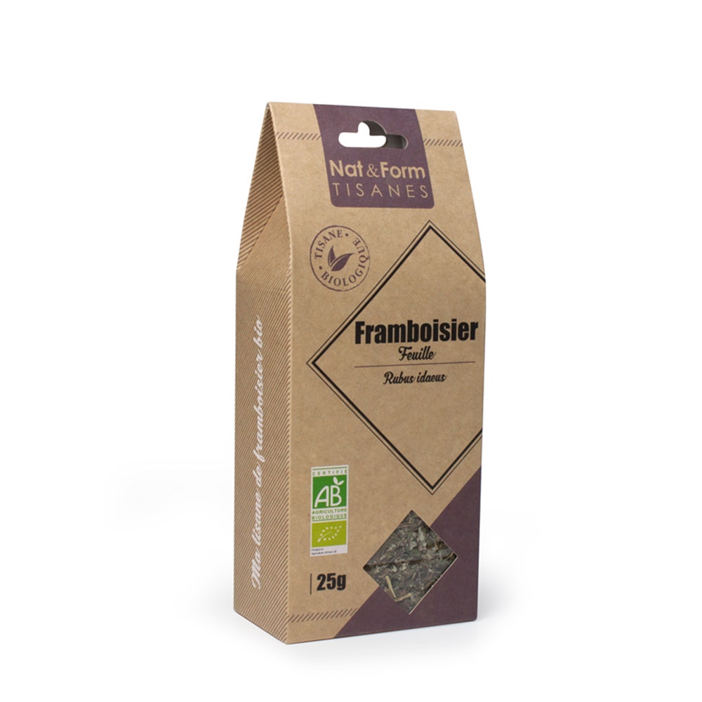 Nat&Form Raspberry Leaf Herbal Tea 25g - Easypara