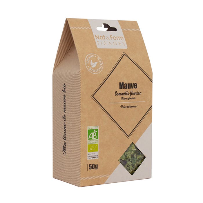 Nat&Form Organic Mallow Herbal Tea 50g