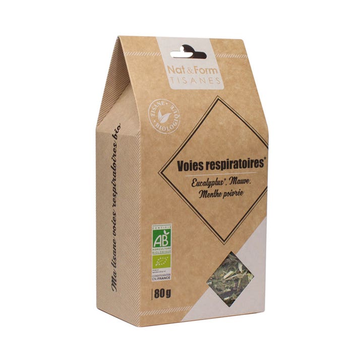 Nat&Form Respiratory Comfort Organic Herbal Tea 80g