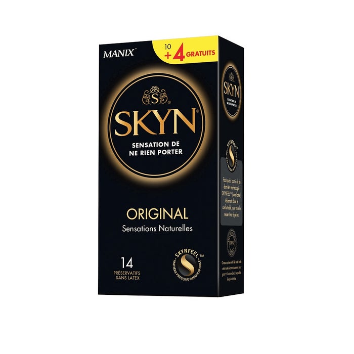 Skyn Latex-free Box Of 10 Condoms x14 Original Manix