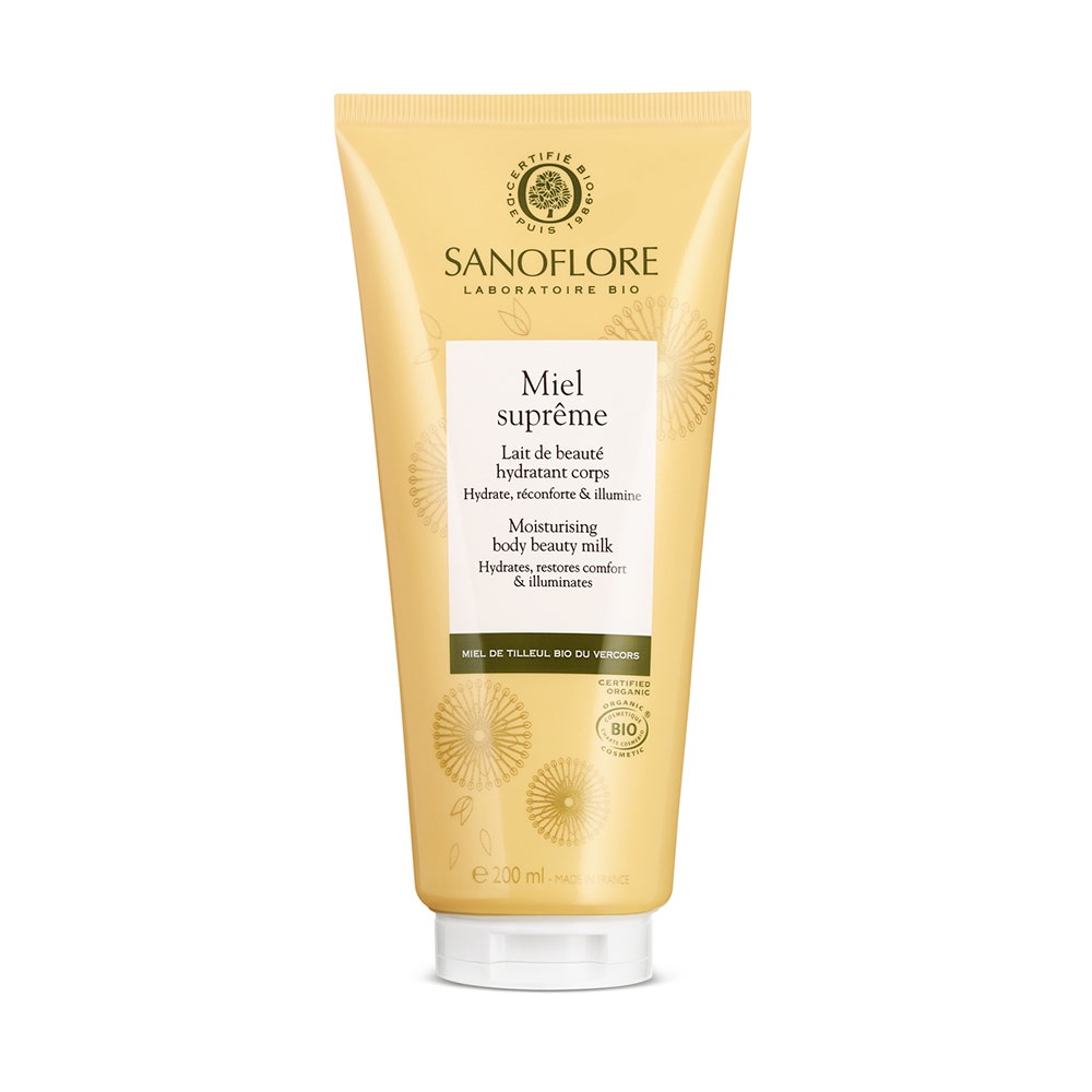 Sanoflore Miel Supreme Face & Body Nourishing Body Balm Dry & Sensitive Skin 200ml