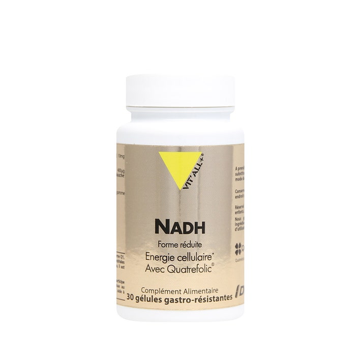 Nadh Reduced Form x 30 capsules Vit'All+