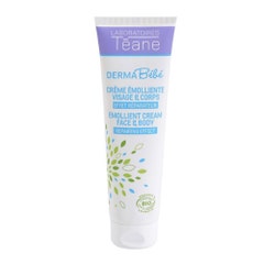Laboratoires Teane DermaBébé Organic Emollient Cream Face and Body Pelle secca a tendenza atopica 150ml