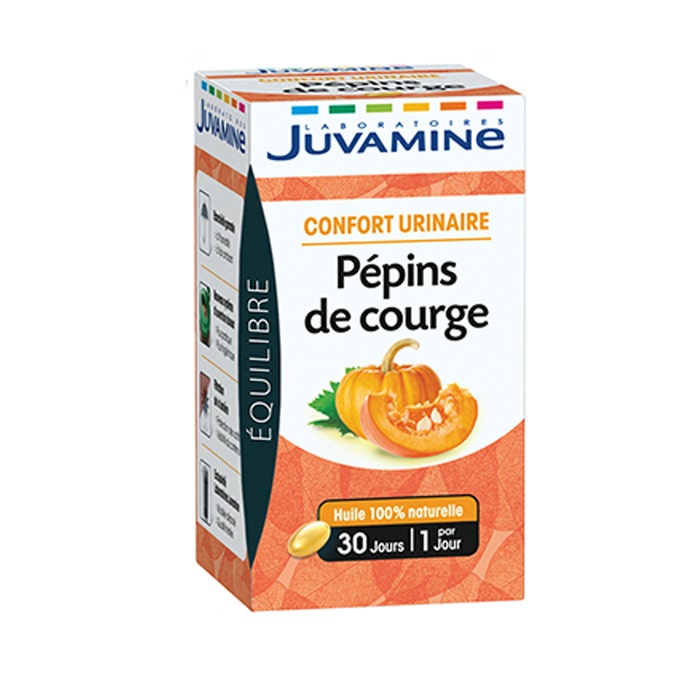 Pumpkin Seeds Men Urinary Comfort 30 capsules Juvamine