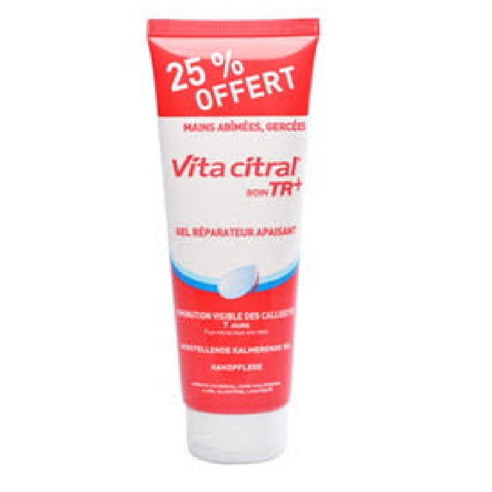Soothing Repairing Care Gel TR+ 25% Free 100ml Damaged and chapped hands Vita Citral