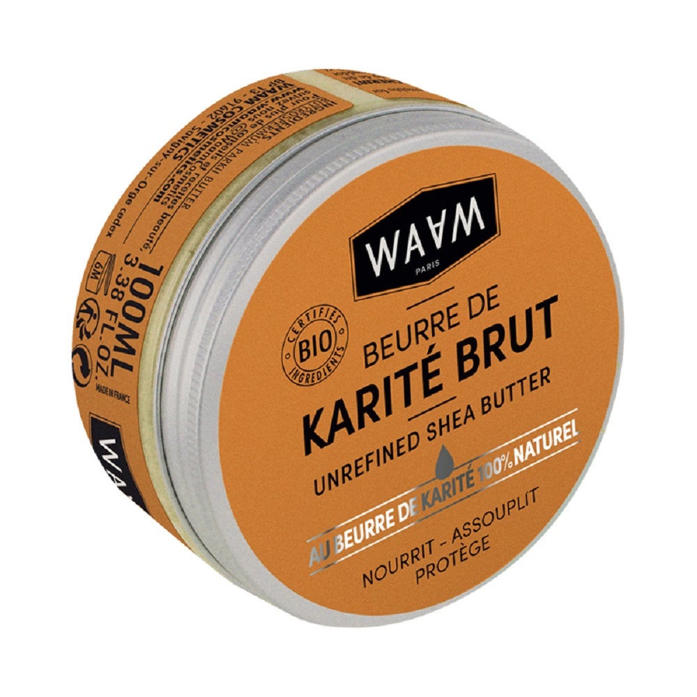 Waam Unscented raw Shea Butter 100ml