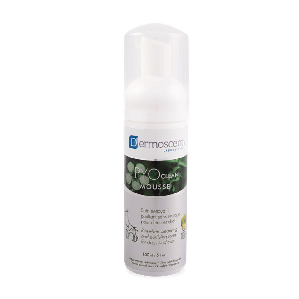 Dermoscent Pyoclean Purifying cleansing care without rinsing Dog and cat foam 150ml