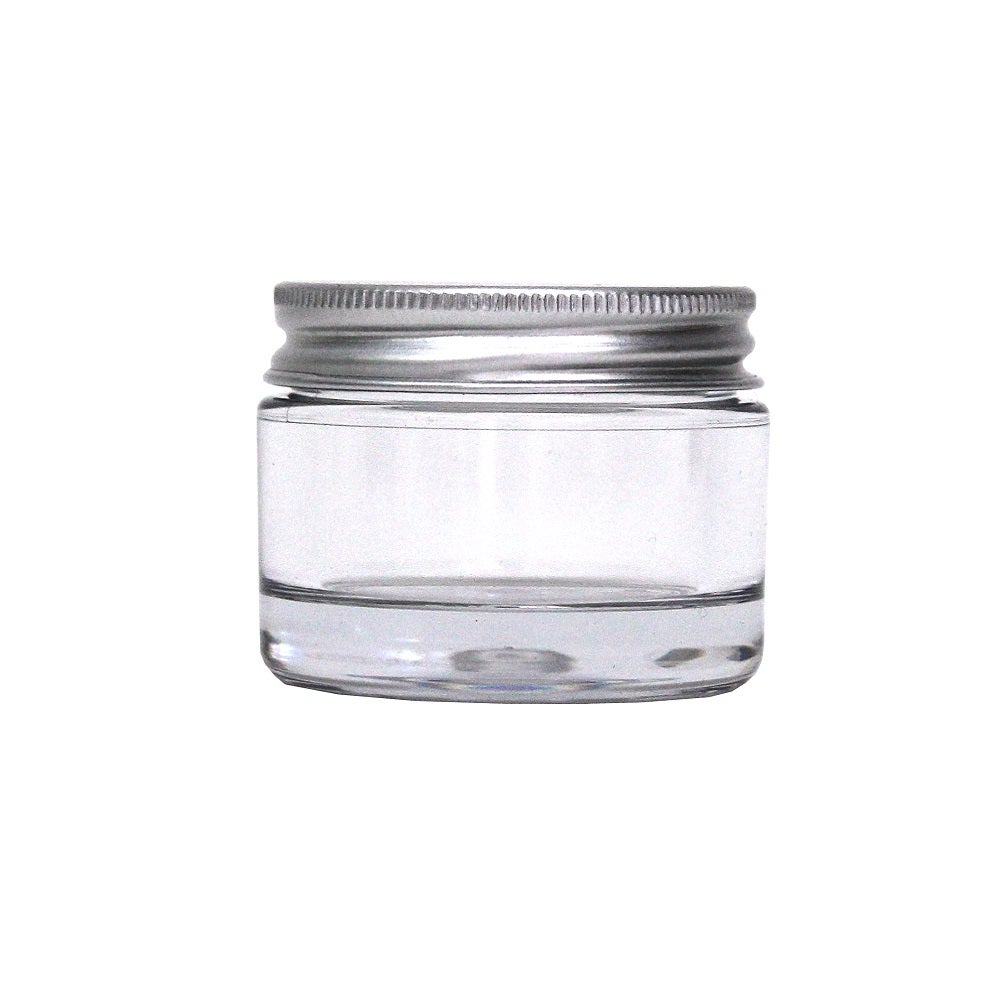 Waam Empty double-walled pot with aluminium lid 30ml