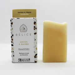 Belice Organic Lemon and Cedar Beard Soaps 100g
