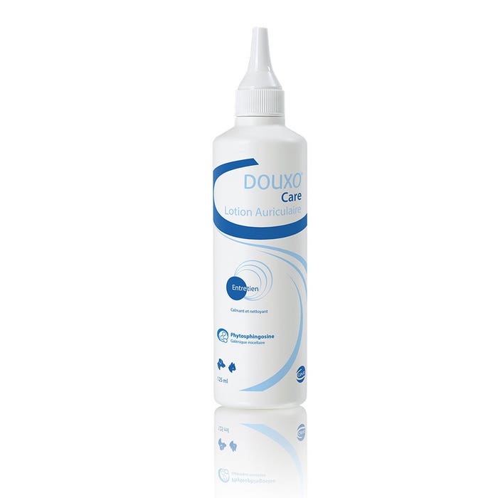 Ear lotion 125ml Douxo Care Care for cats and dogs Ceva