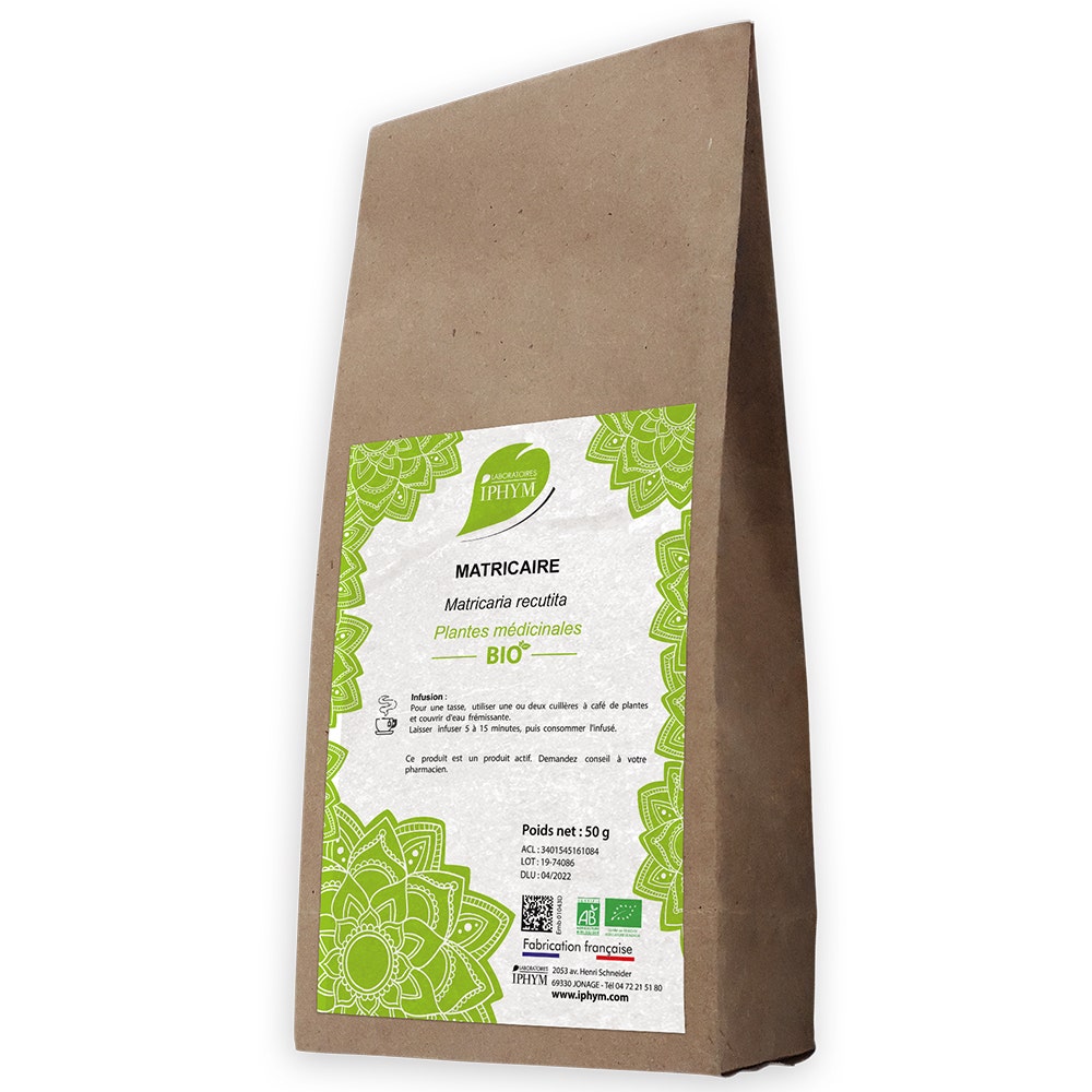 Laboratoires IPHYM IPHYM Sante Organic Matricaria Whole Head 50g