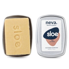 Sloe Neva cold process soap with Calendula Sensitive Skin 100g