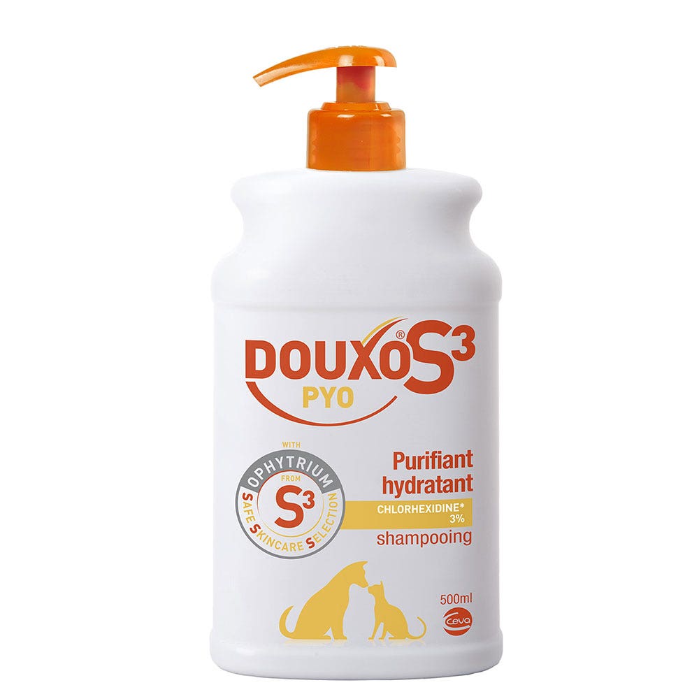 Douxo Purifying and hydrating shampoo purifying shampoo with 3% chlorhexidine 500 ml