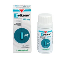Vetoquinol Zylkène Complementary food with relaxing effect 225mg Medium dogs 30 capsules