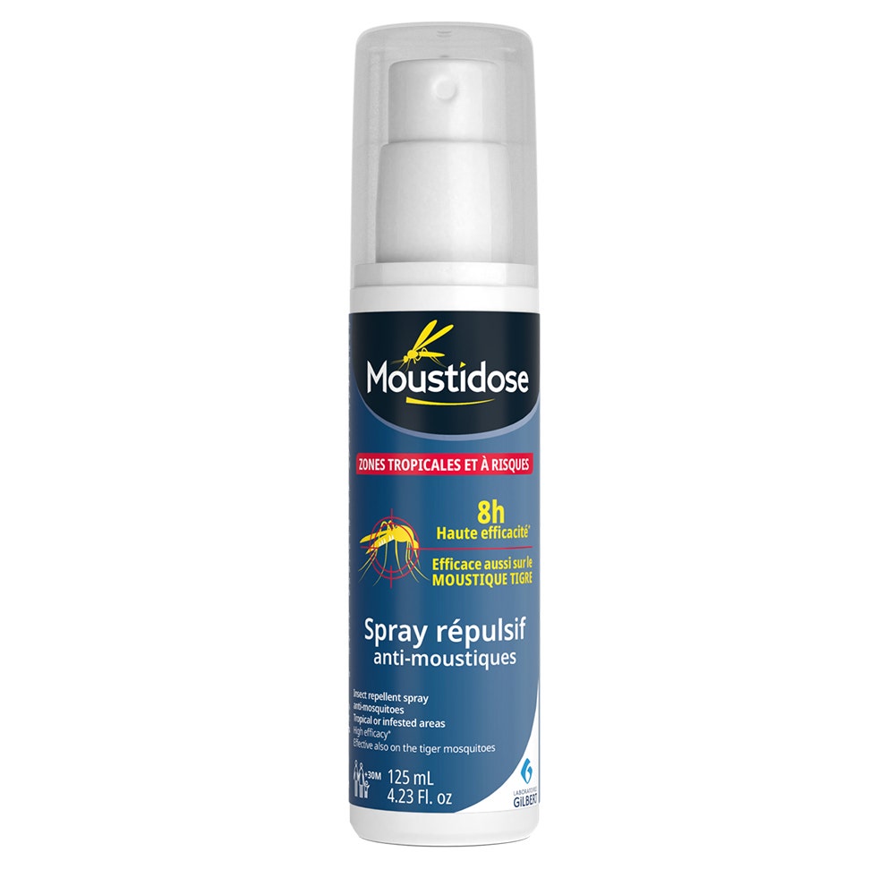 Moustidose Repellent Spray Infested Areas Des 30 Mois 125ml