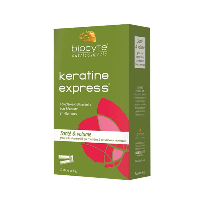 Biocyte Keratine Express 10 Sticks X 6g