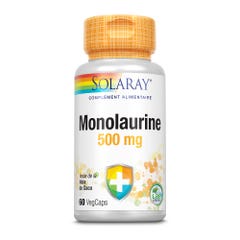 Solaray Monolaurine 500mg x60 vegetarian capsules