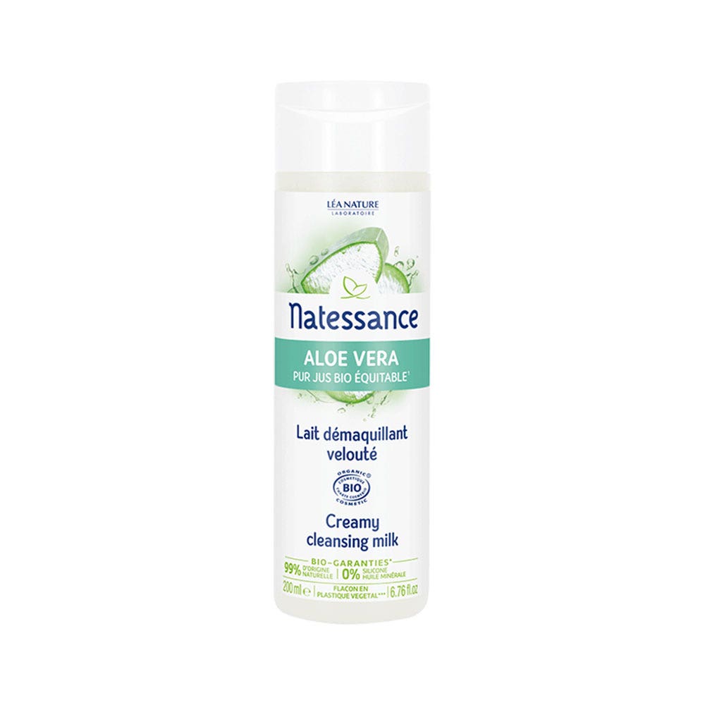 Natessance Velvety organic cleansing milk 200 ml